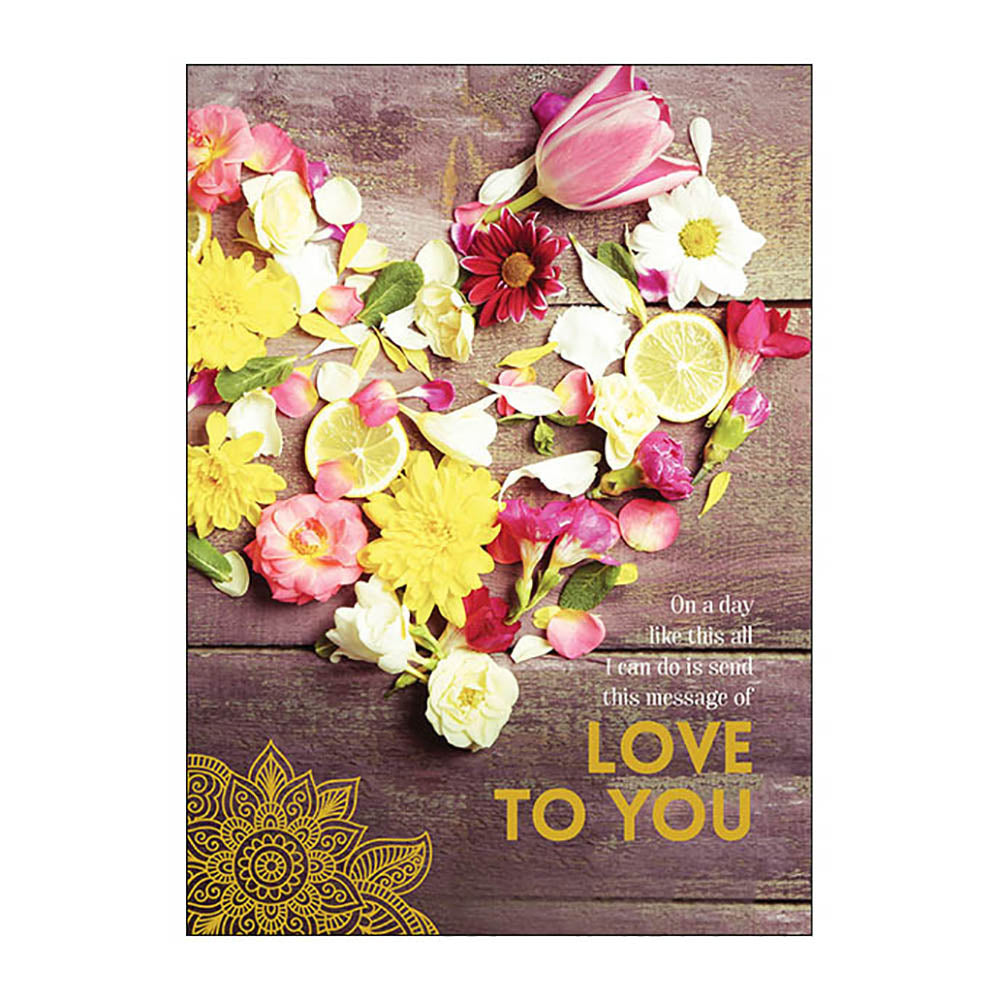Love To You Greeting Card