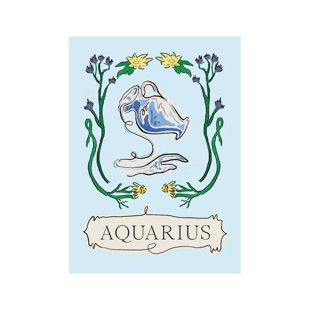 Aquarius Planet Zodiac by Liberty Phi