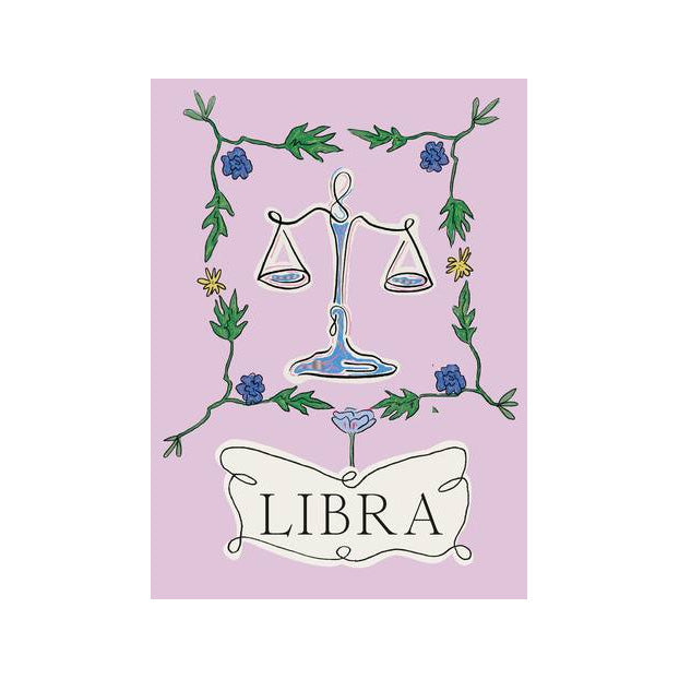 Libra Planet Zodiac by Liberty Phi