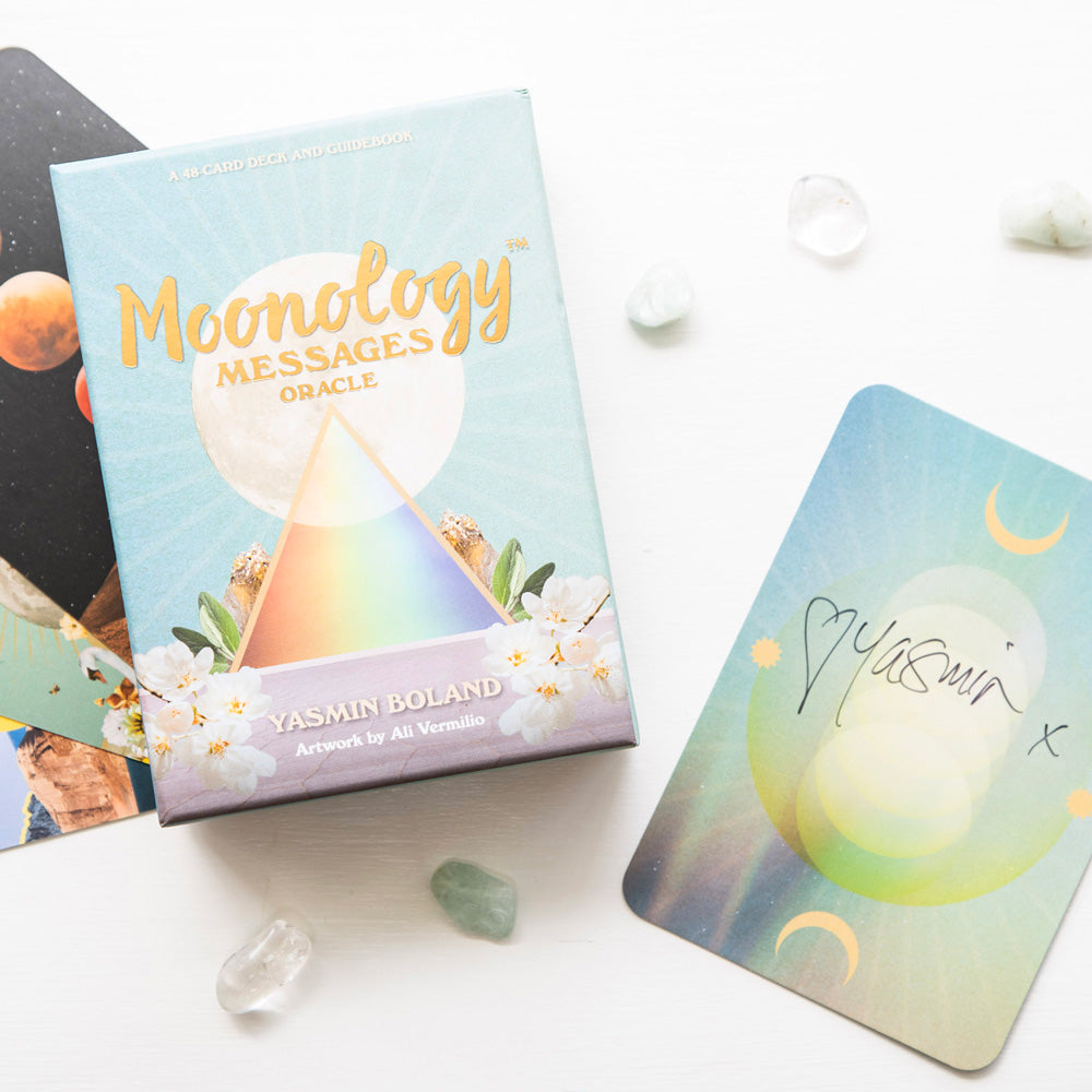 Moonology Oracle Cards with Special Offer Signed Card. *Conditions apply, limited stock only.