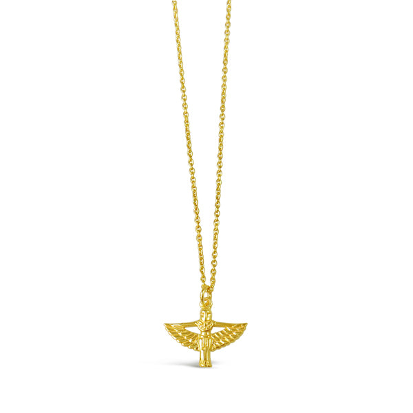 NECKLACE Gold Isis Goddess