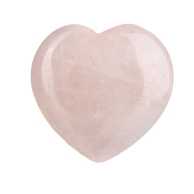 Rose Quartz Heart Stone Large - Karma Living