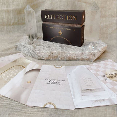 Reflection Mindful Ritual Cards by Prism + Fleur