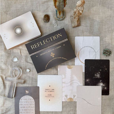 Reflection Mindful Ritual Cards by Prism + Fleur