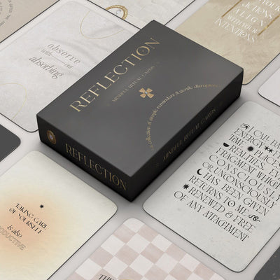 Reflection Mindful Ritual Cards by Prism + Fleur