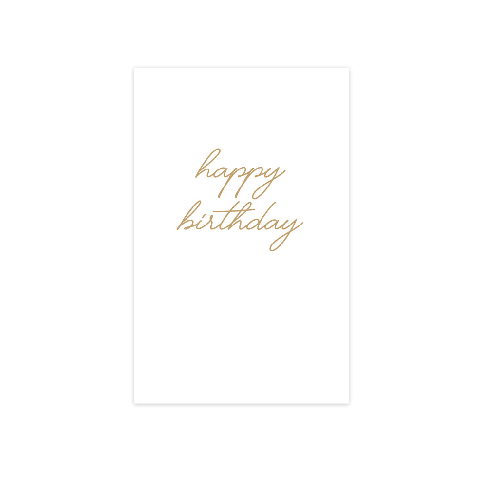 Happy Birthday Greeting Card