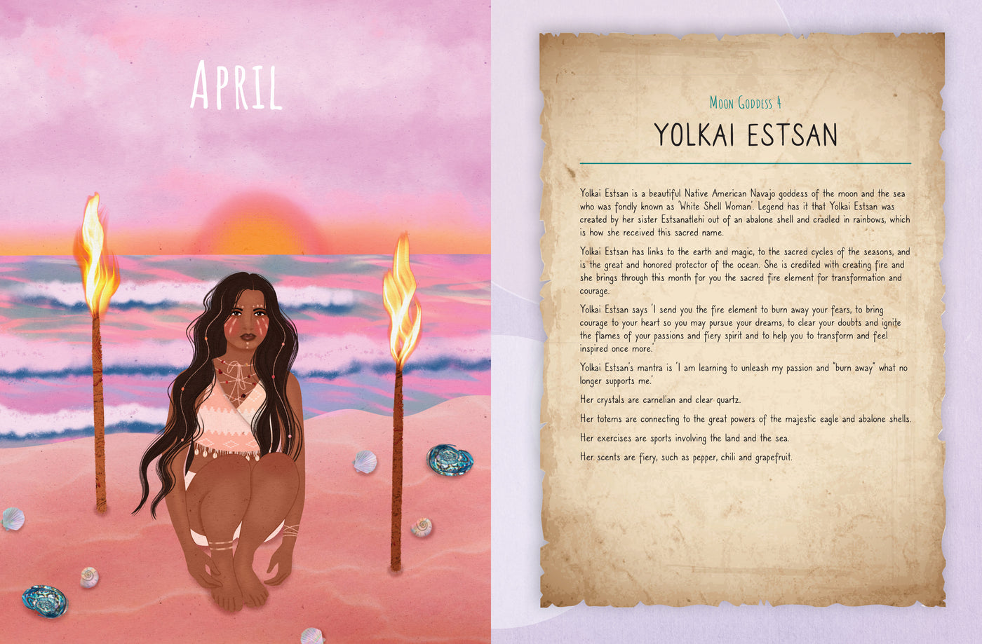 2024 Moon Goddess Diary by Nicci Garaicoa