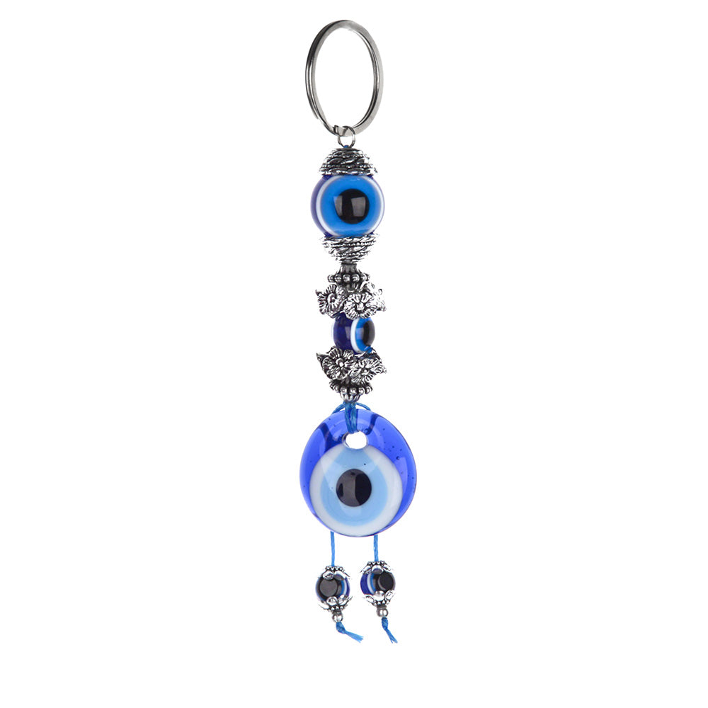 Evil Eye with Small Eyes Key Ring