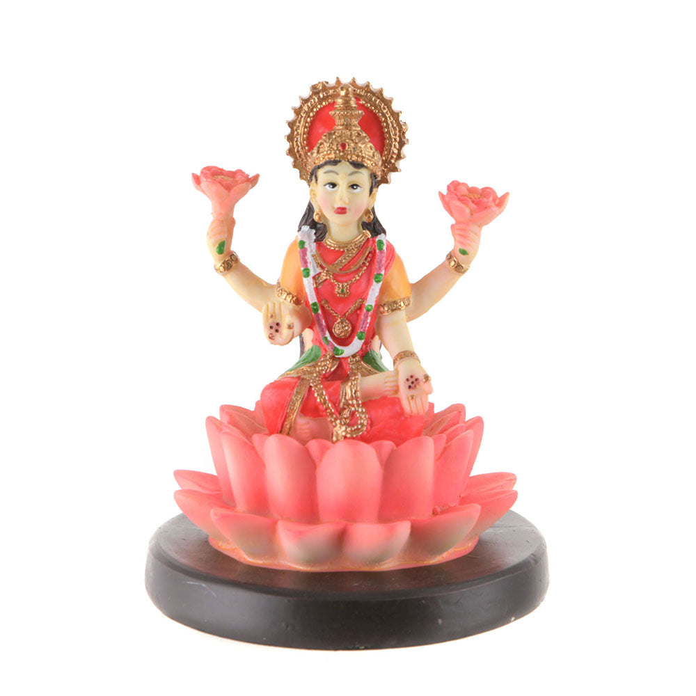 Lakshmi Statue Multi Coloured 13cm