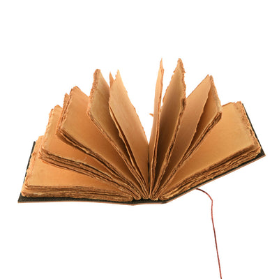 Leather Journal Ganesha Wrap Closure 18cm