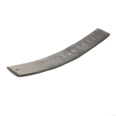 Incense Holder Soapstone Lunar Black 25cm