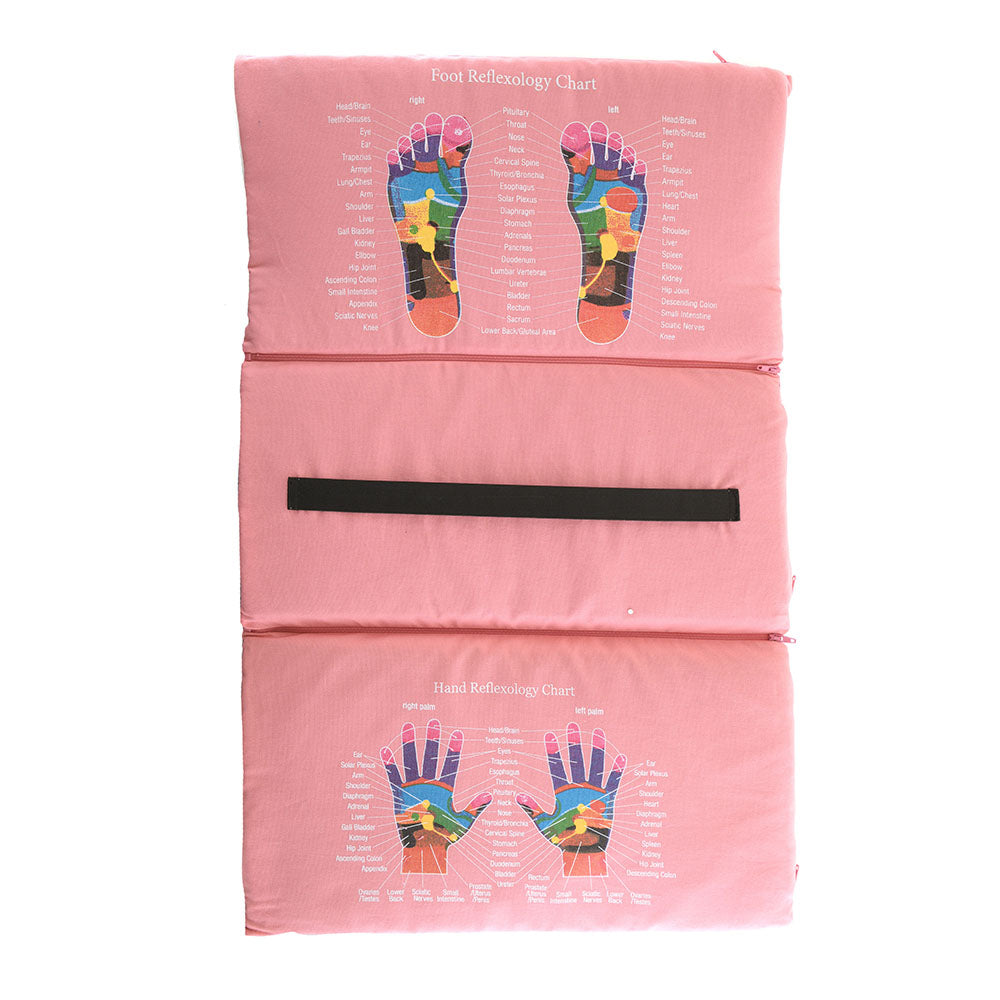 Acupressure Mat Threefold Pink with Pink Spike 71cm