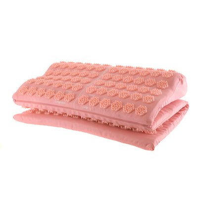 Acupressure Mat Threefold Pink with Pink Spike 71cm