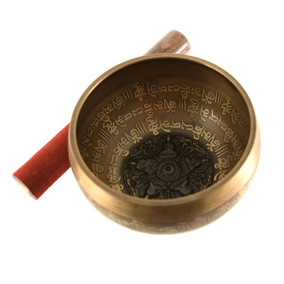 SINGING BOWL Nepali Mantra 12cm (520g)