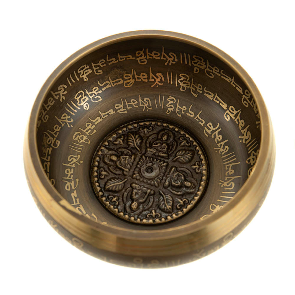 SINGING BOWL Nepali Mantra 12cm (520g)