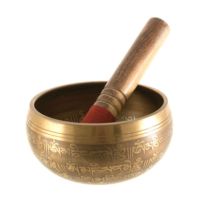 SINGING BOWL Nepali Mantra 12cm (520g)