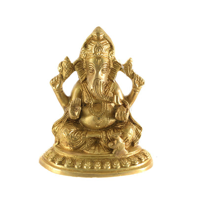 STATUE Ganesh Bronze 15cm