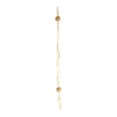 CRYSTAL HOLDER Macrame Natural 25cm