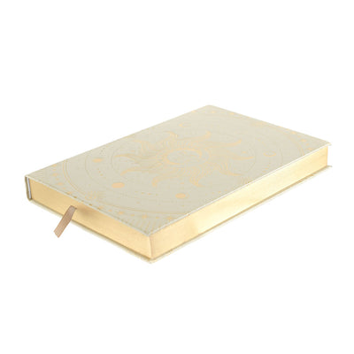 Faux Leather Journal Cream Sun & Moon