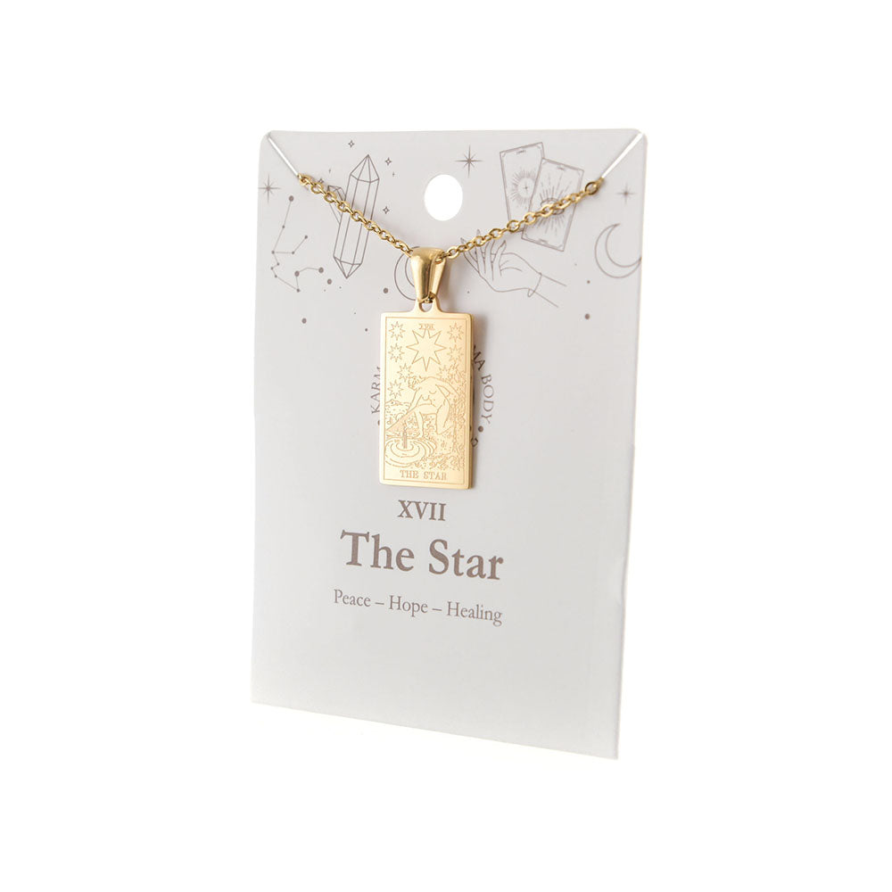 Tarot Gold Plated Necklace
