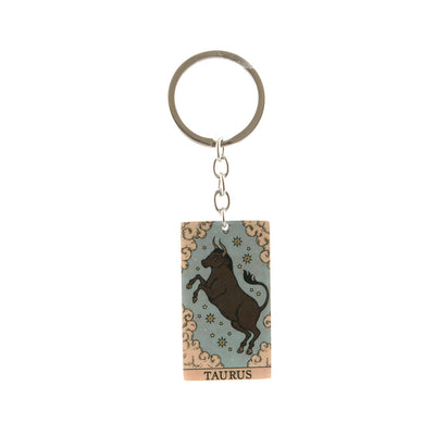 Celestial Zodiac Keyring - Karma Living