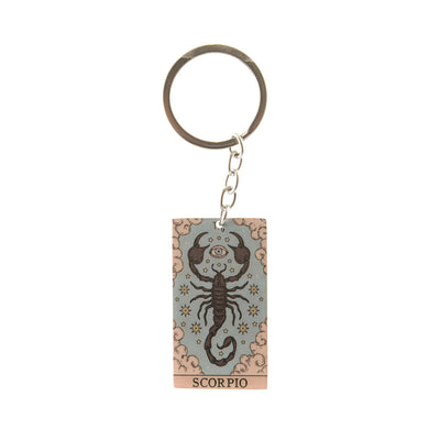 Celestial Zodiac Keyring - Karma Living