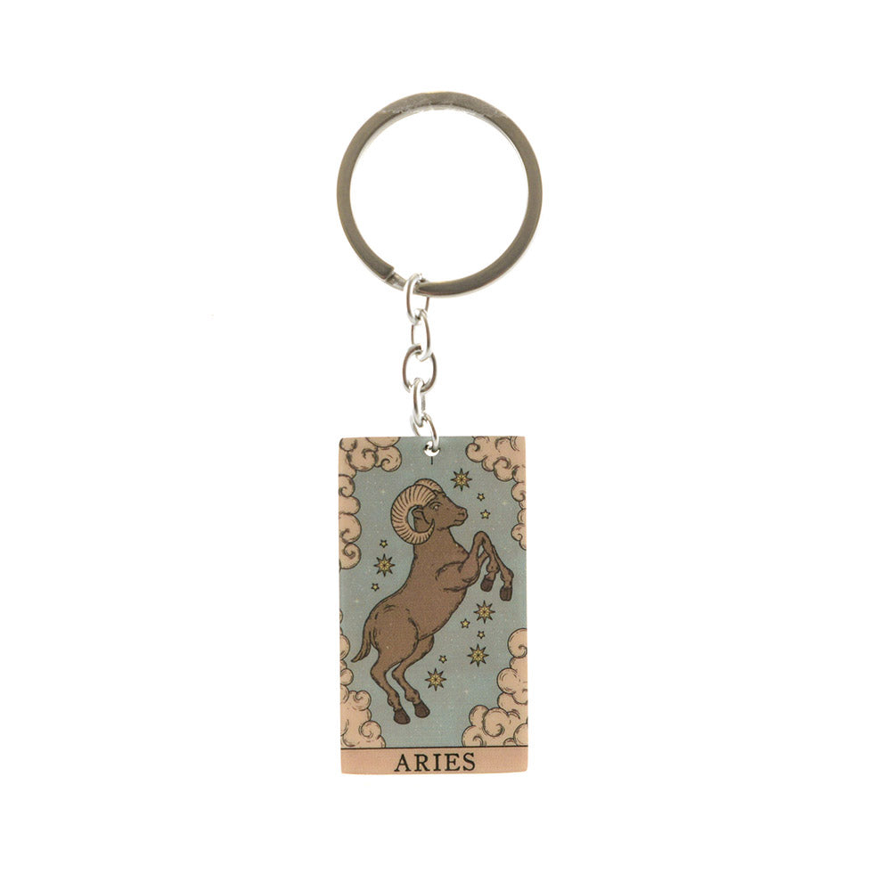 Celestial Zodiac Keyring - Karma Living