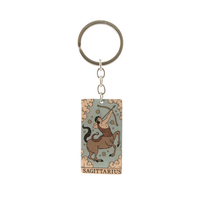 Celestial Zodiac Keyring - Karma Living