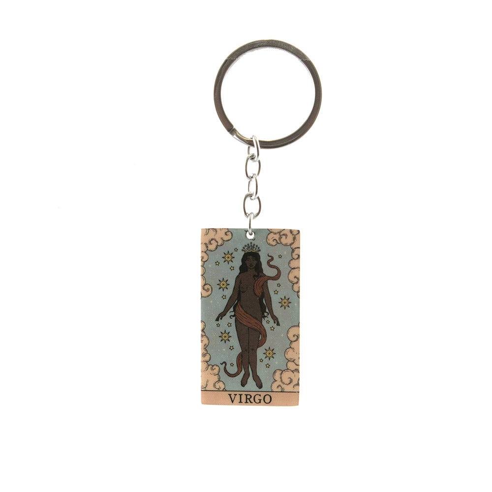 Celestial Zodiac Keyring - Karma Living