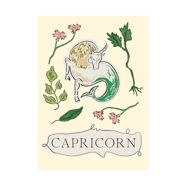 Capricorn Planet Zodiac by Liberty Phi
