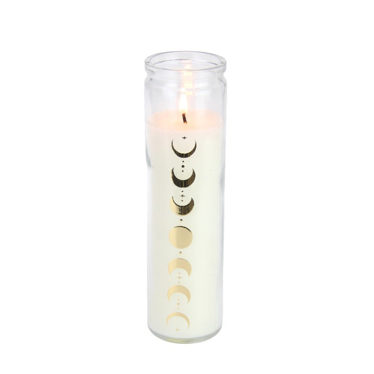 New Moon Ritual Pillar Candle
