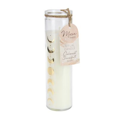 New Moon Ritual Pillar Candle