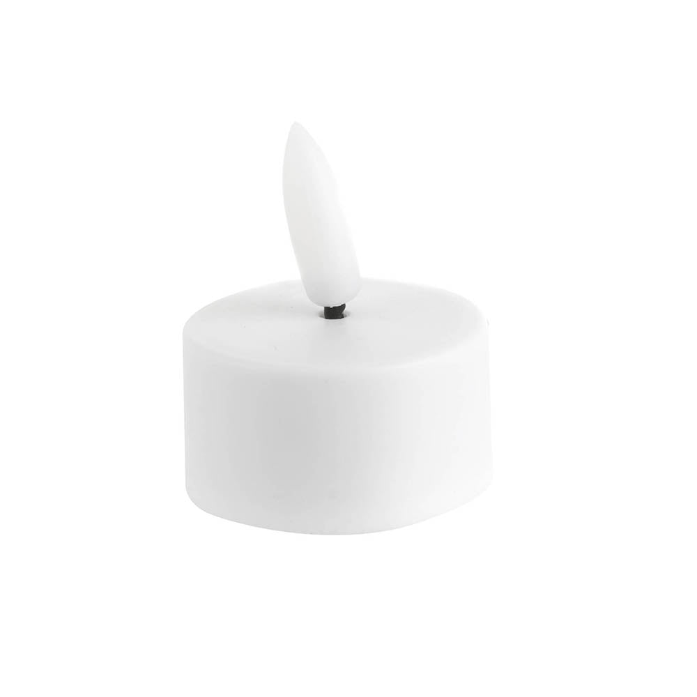 LED Tealights Set/4 with Rechargable Base Flameless LED