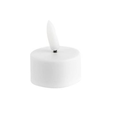 LED Tealights Set/4 with Rechargable Base Flameless LED