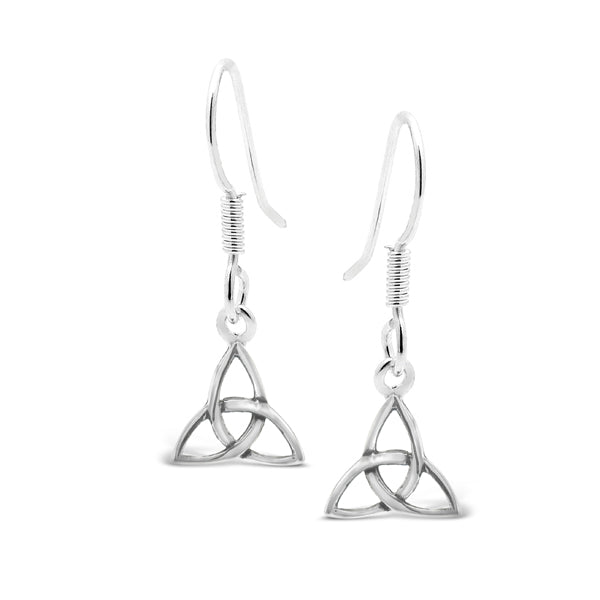 Triquetra Drop Earrings SS