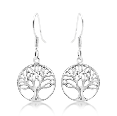Tree of Life Drop Earrings SS