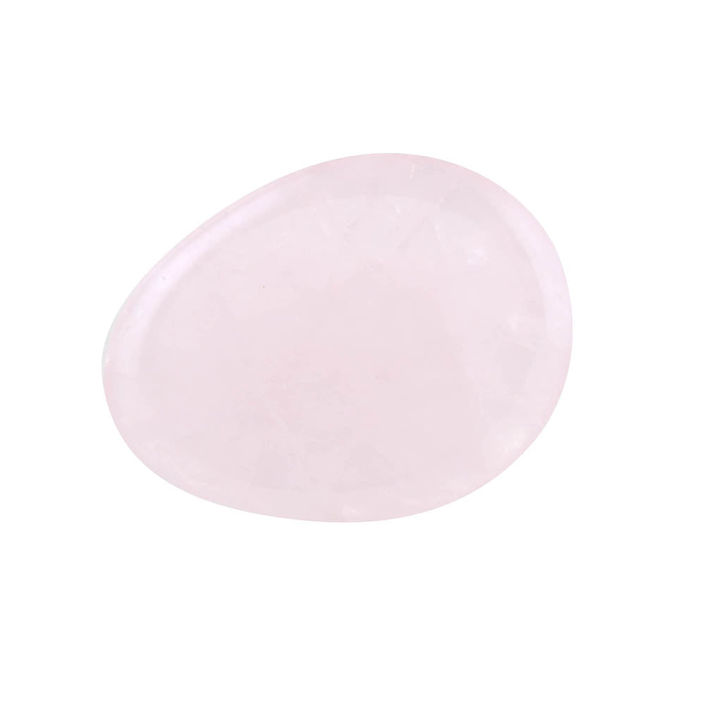 Rose Quartz Oval Worry Stone