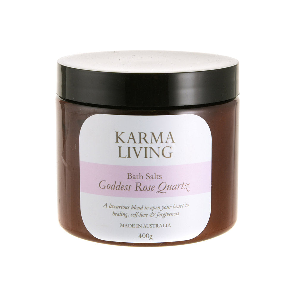 Goddess Bath Soak Rose Quartz 400g