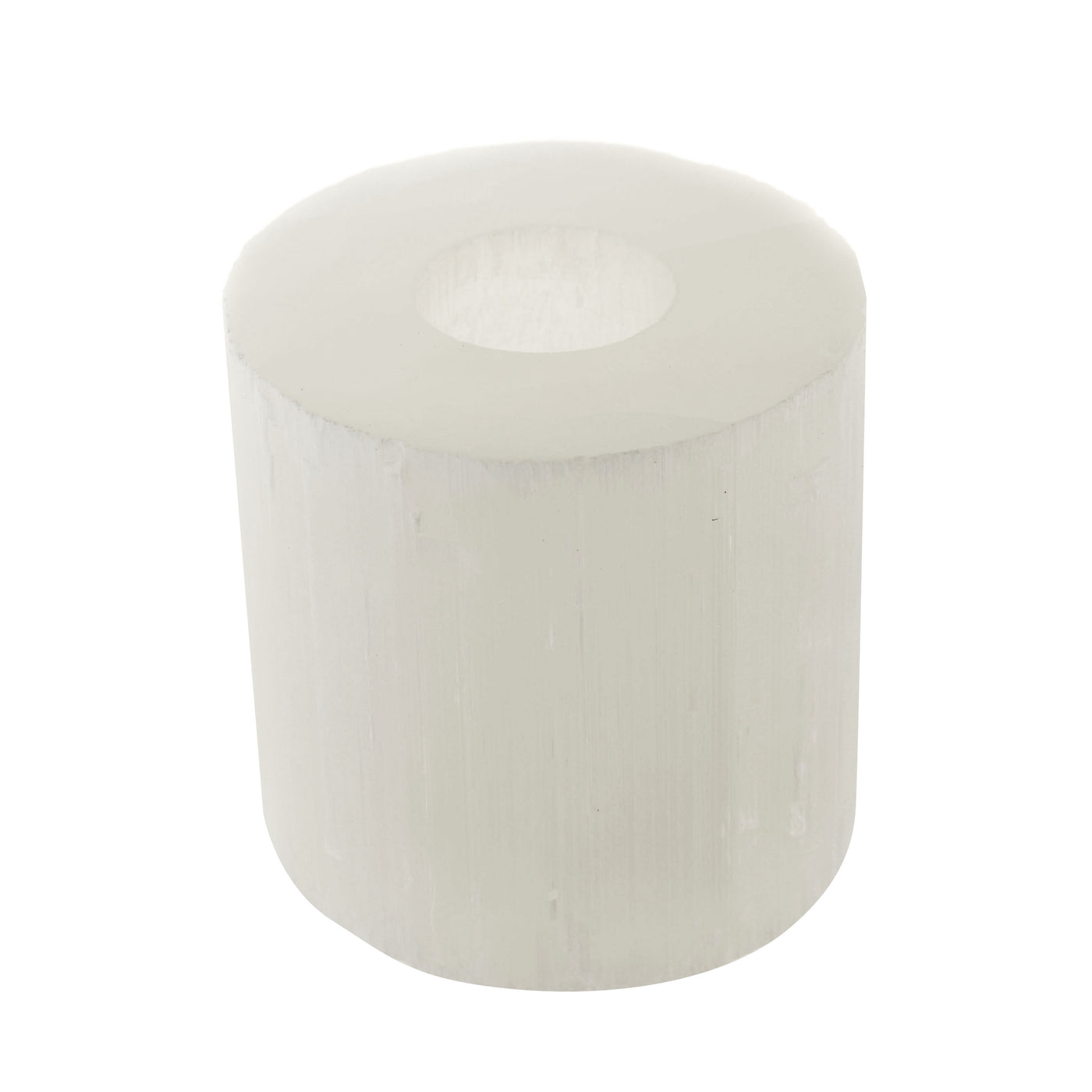 Selenite Tealight Holder 10x10cm