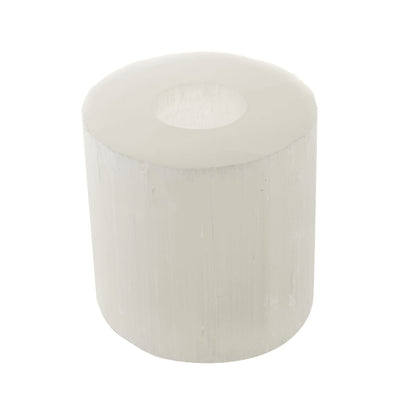 Selenite Tealight Holder 10x10cm