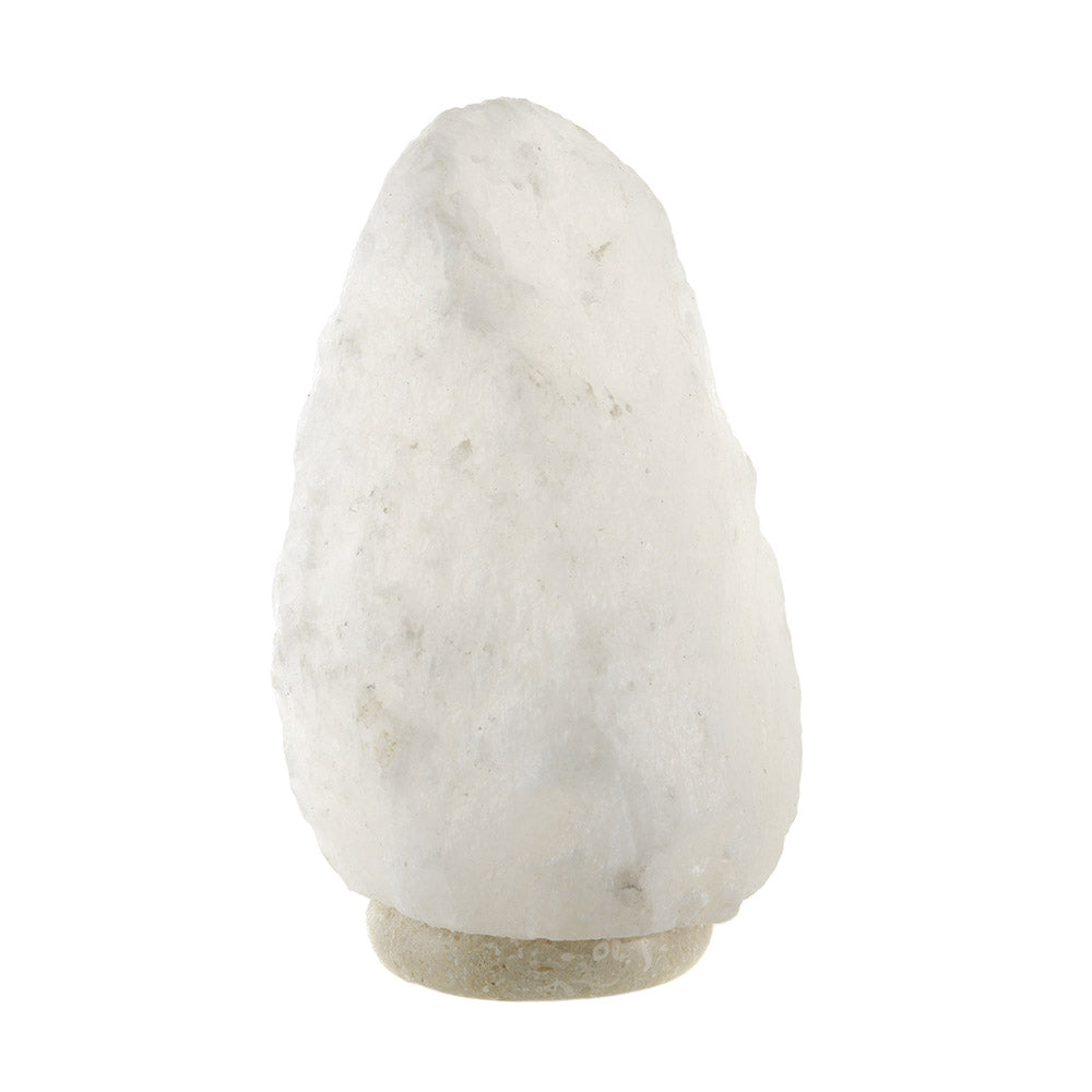 SALT LAMP Crystal White Marble Base 2-4kg
