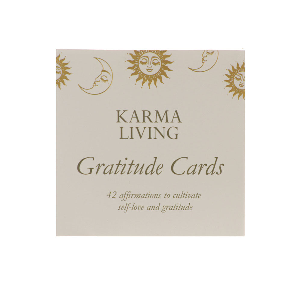 Karma Living Gratitude Affirmation Cards