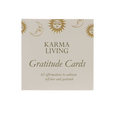 Karma Living Gratitude Affirmation Cards