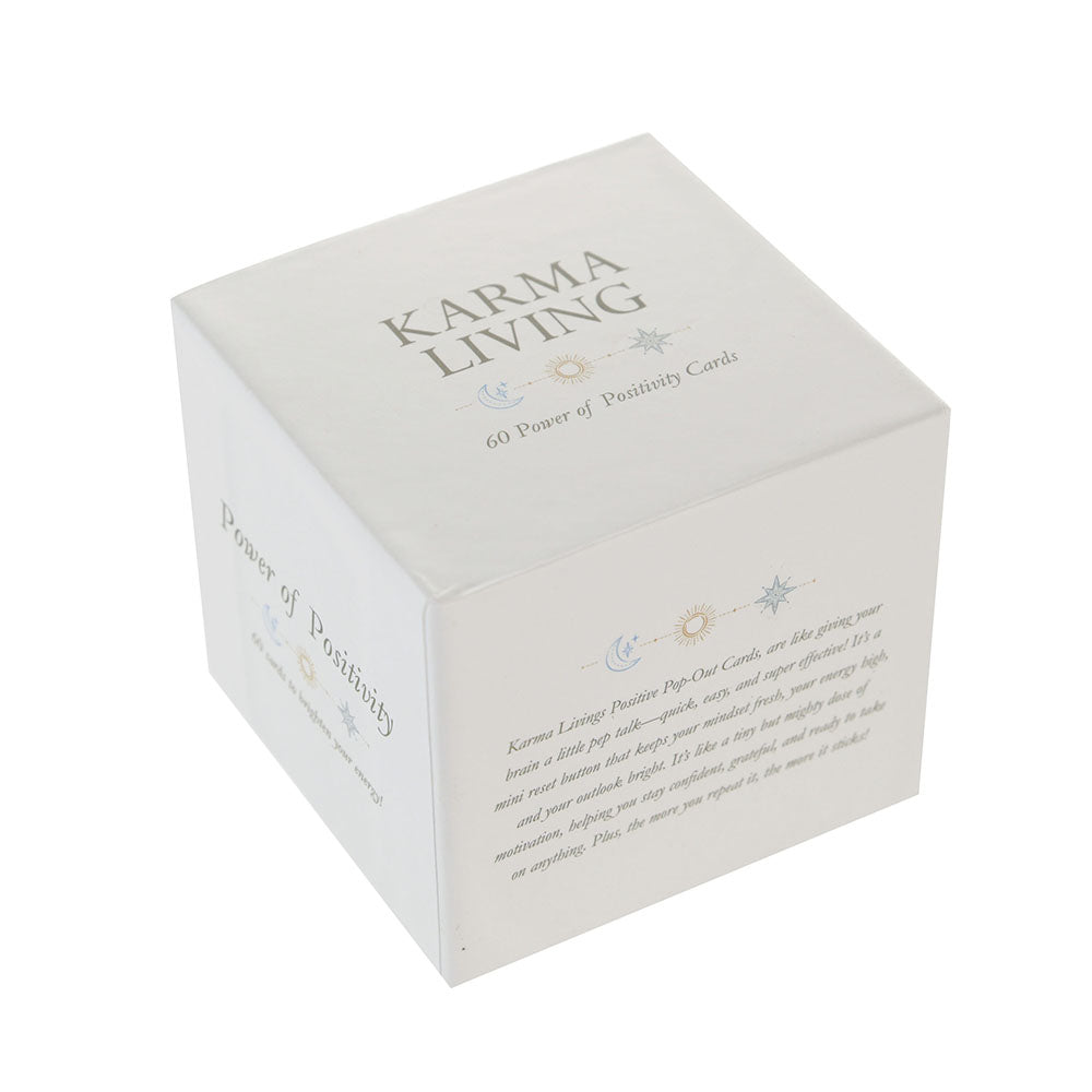 Karma Living Power of Positivity Affirmation Cards