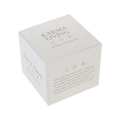 Karma Living Power of Positivity Affirmation Cards