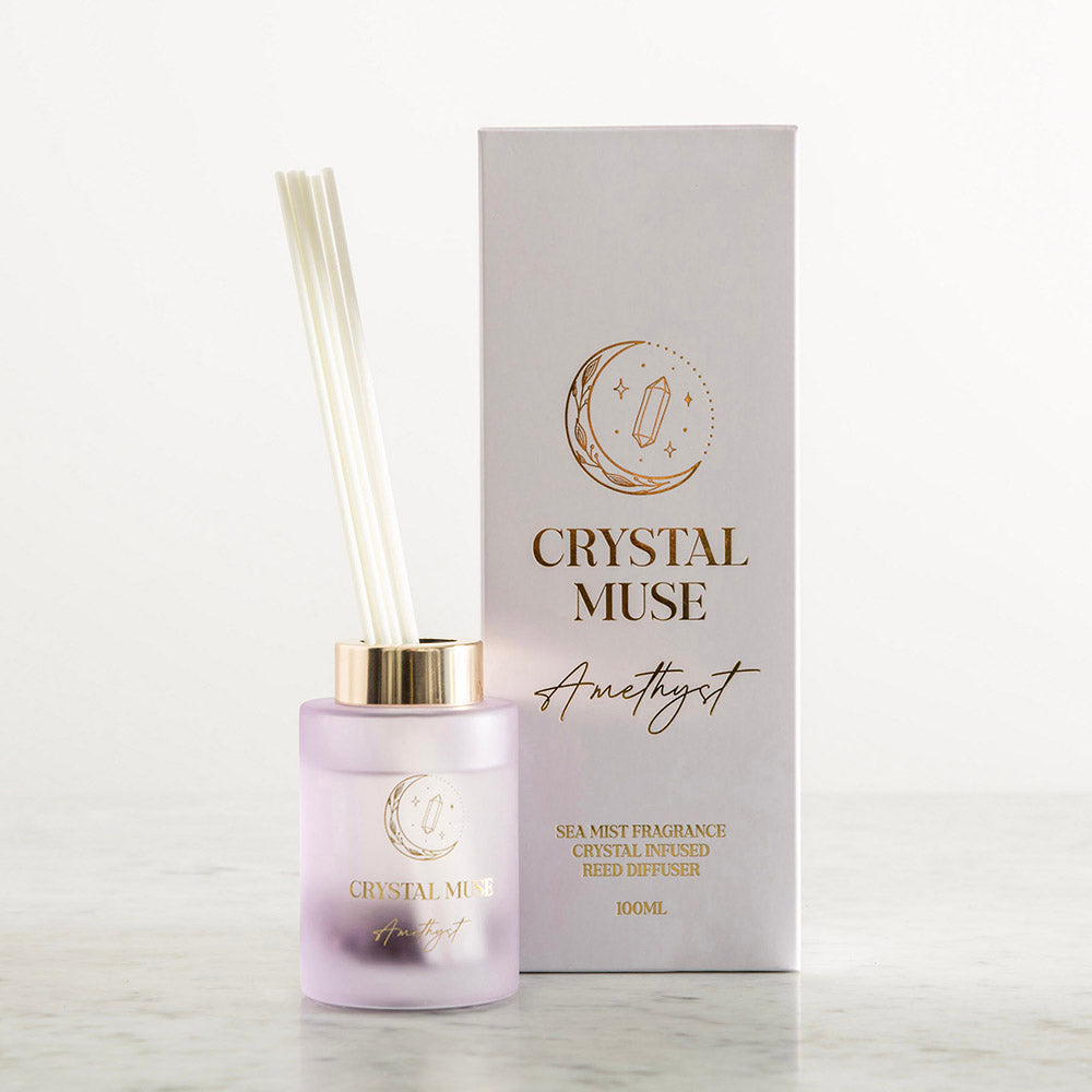 Crystal Muse Amethyst Diffuser 100ml