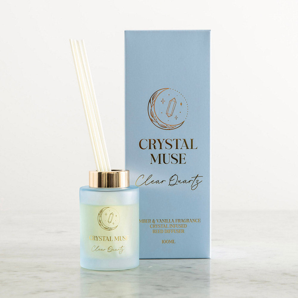 Crystal Muse Clear Quartz Diffuser 100ml