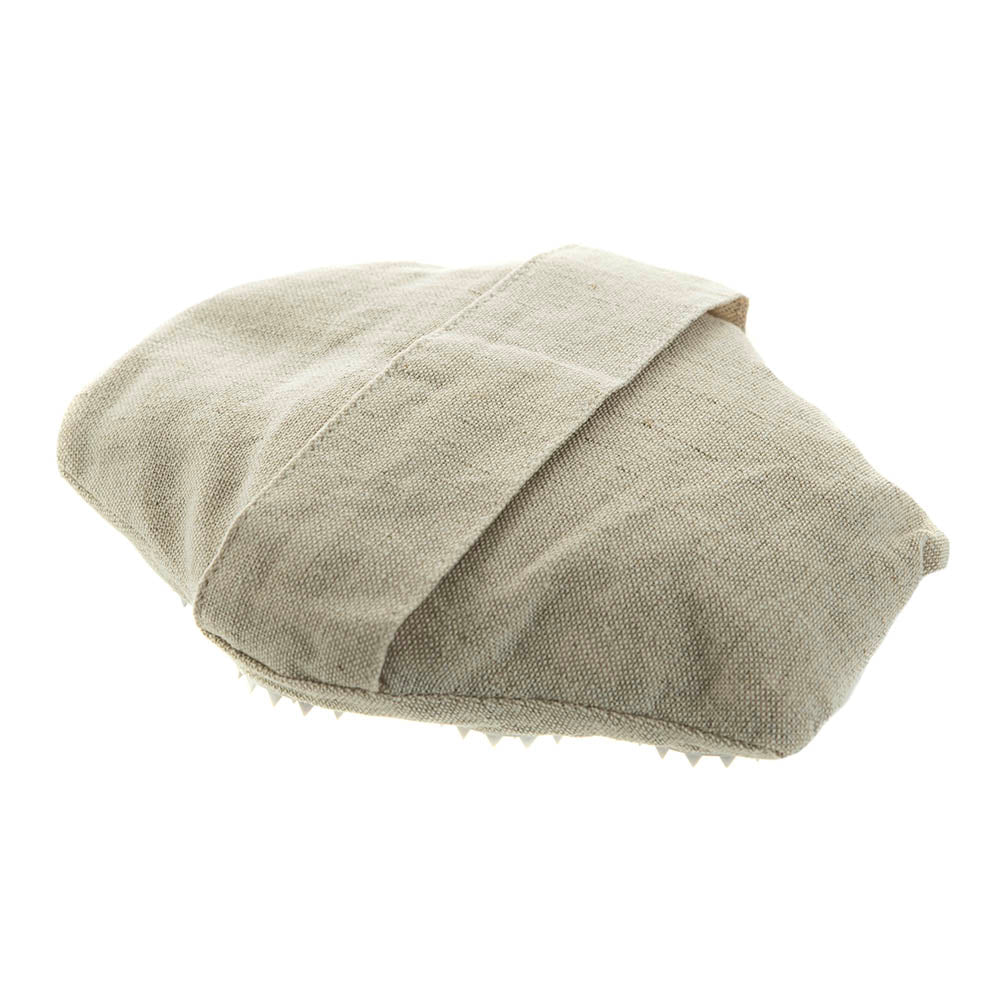 Acupressure Mitt Natural with White Spike 20x18cm