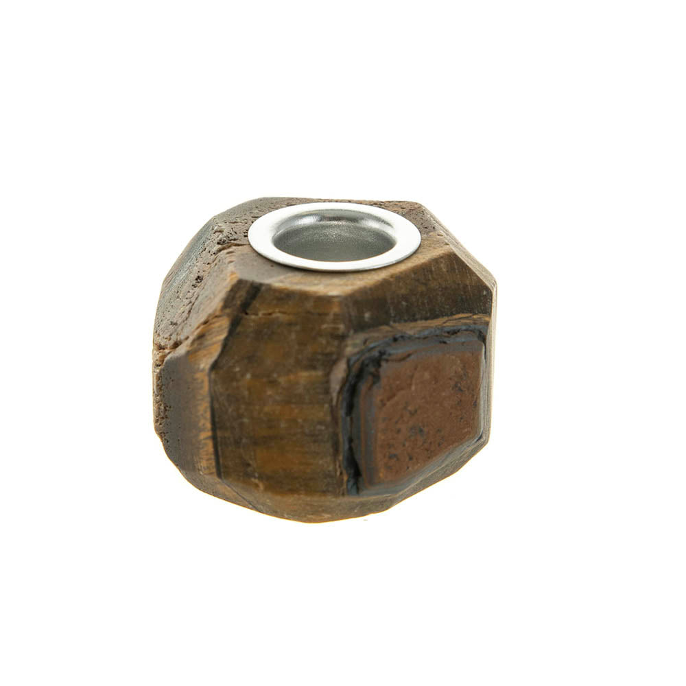 Tigers Eye Spell Candle Holder