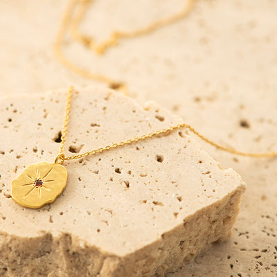 CZ Necklace Gold Plated